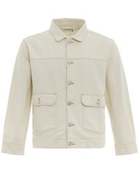 Pop Trading Co. - Veste En Jean À Logo Brodé Drs - Lyst