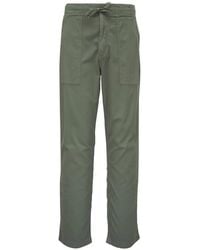 Faherty - Pantalon À Lien De Resserrage Et Poches Plaquées - Lyst