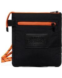 ARMANI EXCHANGE - Ripstop Logo-Patch Shoulder Bag - Lyst