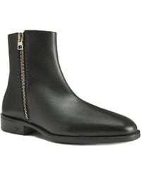 Giuseppe Zanotti - Zip-Detail Leather Boots - Lyst