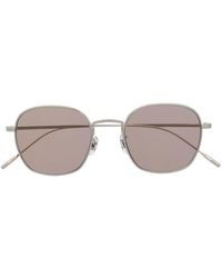 Oliver Peoples - Sonnenbrille mit rundem Gestell - Lyst