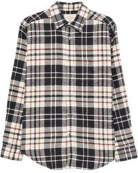 Portuguese Flannel - Check-Pattern Cotton Shirt - Lyst