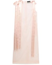 Simone Rocha - Vestido midi con encaje - Lyst