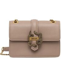 Just Cavalli - Snake-Plaque Mini Bag - Lyst