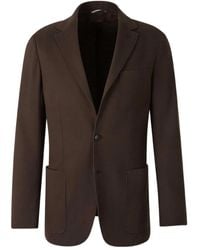 Canali - Single-Breasted Blazer - Lyst