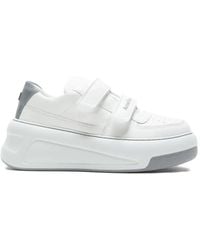 Acne Studios - Leather Touch-Strap Sneakers - Lyst