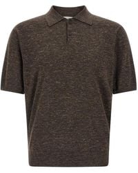 The Row - Borges Short-Sleeve Polo Shirt - Lyst