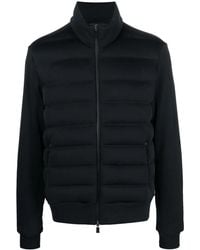 Herno - Funnel-Neck Padded Jacket - Lyst
