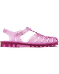 Melissa - T-Strap Buckle Sandals - Lyst