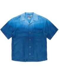 Blue Blue Japan - Hand-Dyed Linen Shirt - Lyst