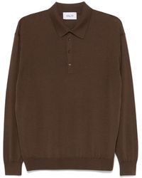 D4.0 - Fine-Knit Polo Shirt - Lyst