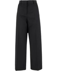 Jil Sander - Tailored Wool Trousers - Lyst
