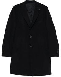 Tagliatore - Front-Button Wool Coat - Lyst