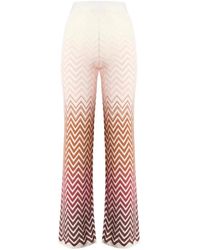 Missoni - Zigzag-Patterned Trousers - Lyst