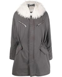 Zadig & Voltaire - Kidea Zip-Up Parka Coat - Lyst