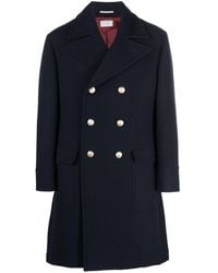 Brunello Cucinelli - Button-down Double-breasted Coat - Lyst