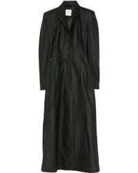 Vestiaire d'un Oiseau Libre - Leather Maxi Coat - Lyst
