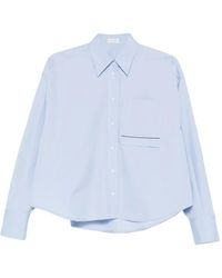 Brunello Cucinelli - Monili-Trim Shirt - Lyst