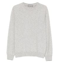 Canali - Crew-Neck Long-Sleeve Sweater - Lyst