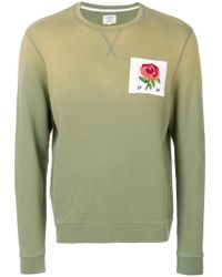 Kent & Curwen Rose Of England Sweatshirt - Green