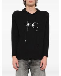 メンズ THUG CLUB ブラック ワッフル 長袖ポロシャツ ブラック | Lyst