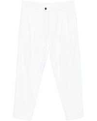 Eleventy - Broek Met Geplooid Detail - Lyst