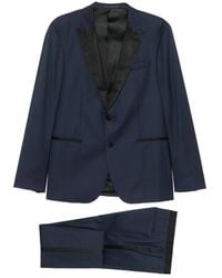 BOSS - Super 110 Peak-Lapel Two-Piece Suit - Lyst
