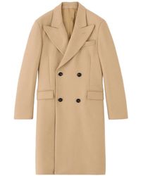 Fortela - Ernesto Double-Breasted Coat - Lyst