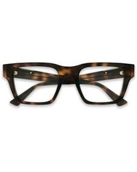 Gucci - Tortoiseshell Square-Frame Glasses - Lyst