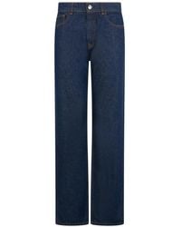 Moorer - Pantalon À Coupe Droite - Lyst