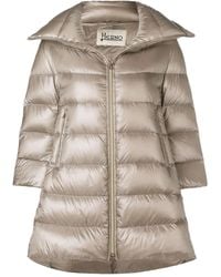 Herno - Gewatteerde Jas - Lyst