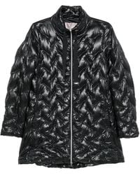 Herno - Quilted High-Neck Coat - Lyst