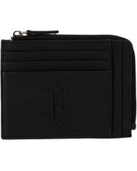 Police - Logo-Debossed Leather Cardholder - Lyst
