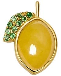 Loquet London - 18K Lemon Tsavorite Charm - Lyst