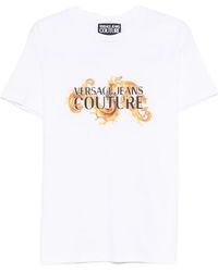 Versace Jeans Couture - Print-Detail T-Shirt - Lyst