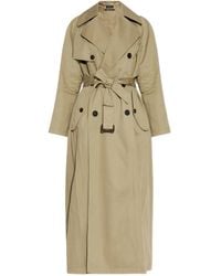 Balenciaga - Double-Breasted Trench Coat - Lyst