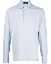 Drumohr - Poloshirt Met Lange Mouwen - Lyst