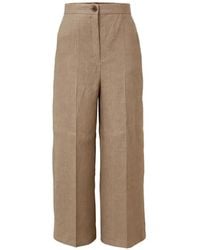 Marella - Emme Button Trousers - Lyst