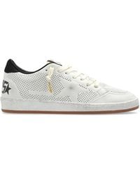 Golden Goose - Low-Top Sneakers With Distressed Leather Finish - Lyst