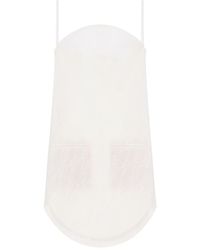 Courreges - Lace-Embroidered Mini Dress - Lyst
