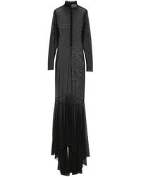 Atu Body Couture - Point D'Esprit Maxi Dress - Lyst