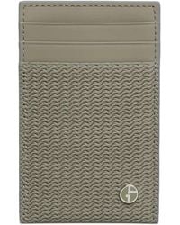 Giorgio Armani - Pasjeshouder Met Textuur Logo - Lyst