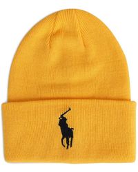 Polo Ralph Lauren - Big Pony Cuff Beanie Hat - Lyst