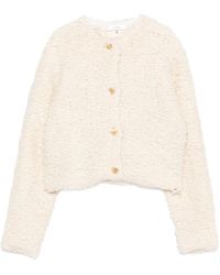 FRAME - The Shag Buttoned Cardigan - Lyst