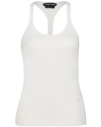 Tom Ford - Optical Racer-Back Tank Top - Lyst
