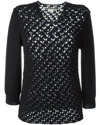 Comme des Garçons - Loose Knit Sweater - Lyst