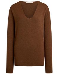 12 STOREEZ - V-Neck Sweater - Lyst