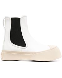 Marni - Pablo Leather Chelsea Boots - Lyst