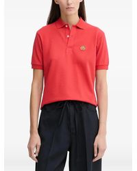 Bally - Button Embellished Polo Shirt - Lyst