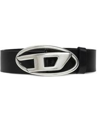 DIESEL - Ceinture B-1Dr À Plaque Logo - Lyst